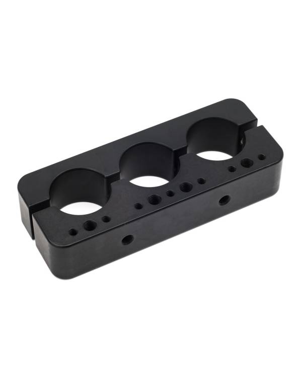 Cinemilled - CM-3203 - ACTION ARM - SPEEDRAIL TRIPLE CLAMP - 1-1-4 IN. from CINEMILLED with reference {PRODUCT_REFERENCE} at the
