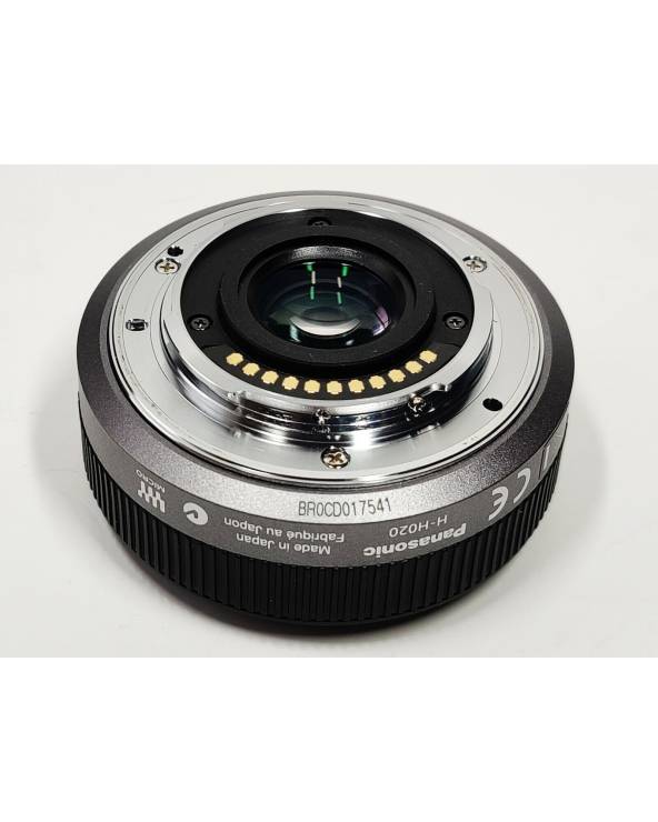 Panasonic Lumix G 20 mm F1.7 ASPH Lens – Silver