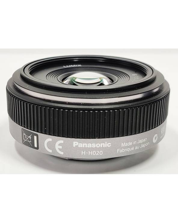 Panasonic Lumix G 20 mm F1.7 ASPH Lens – Silver