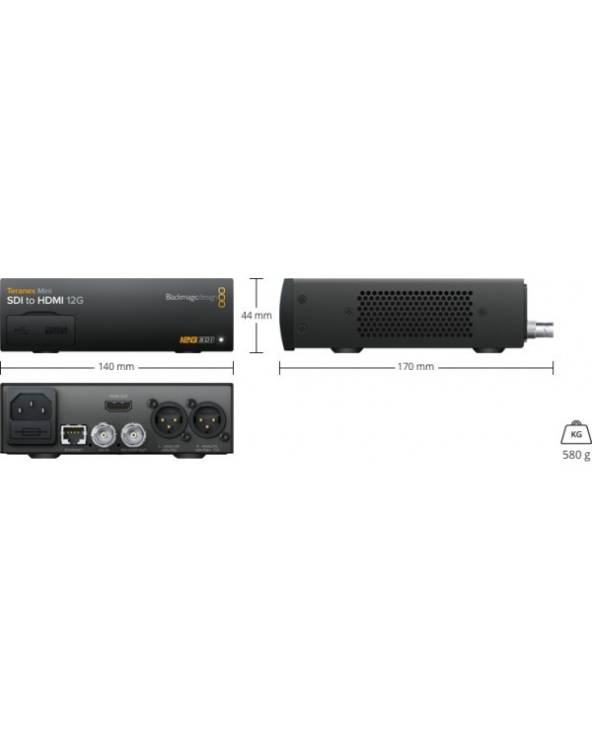 Blackmagic Design Teranex Mini Analog to SDI 12G Converter from BLACKMAGIC DESIGN with reference {PRODUCT_REFERENCE} at the low 