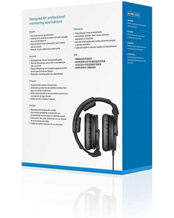 Sennheiser HD 280 PRO - RUGGED, COMFORTABLE HEADPHONES from SENNHEISER with reference {PRODUCT_REFERENCE} at the low price of 10