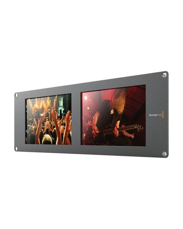 Blackmagic Design SmartView Duo montabile a rack con doppio monitor LCD da 8 from BLACKMAGIC DESIGN with reference {PRODUCT_REFE