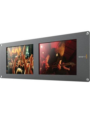 Blackmagic Design SmartView Duo montabile a rack con doppio monitor LCD da 8 from BLACKMAGIC DESIGN with reference {PRODUCT_REFE