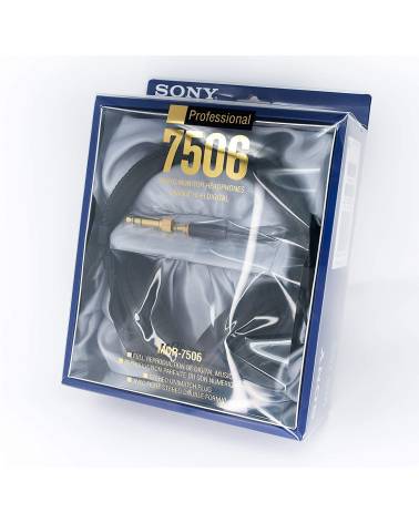 Sony - MDR-7506/1 - PROFESSIONAL HEADPHONE, CLOSED BACK, 40MM DIAPHRAGM, 106DB SENSITIV from SONY AV Broadcast - Cinema with ref