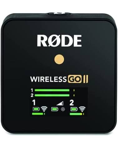 Rode WIRELESS GO II from RODE MICROPHONES with reference {PRODUCT_REFERENCE} at the low price of 364.78. Product features: Come 