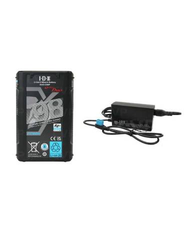 IDX 1x DUO-C98P Battery kit with VL-DT1 Advanced D-Tap Battery