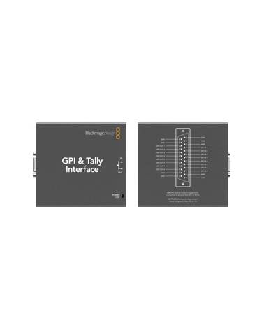 GPI and Tally Interface from BLACKMAGIC DESIGN with reference SWTALGPI8 at the low price of 413.25. Product features:  