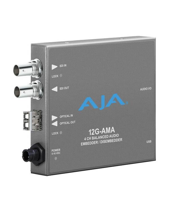 AJA Embedder/Disembedder audio bilanciato analogico a 4 canali