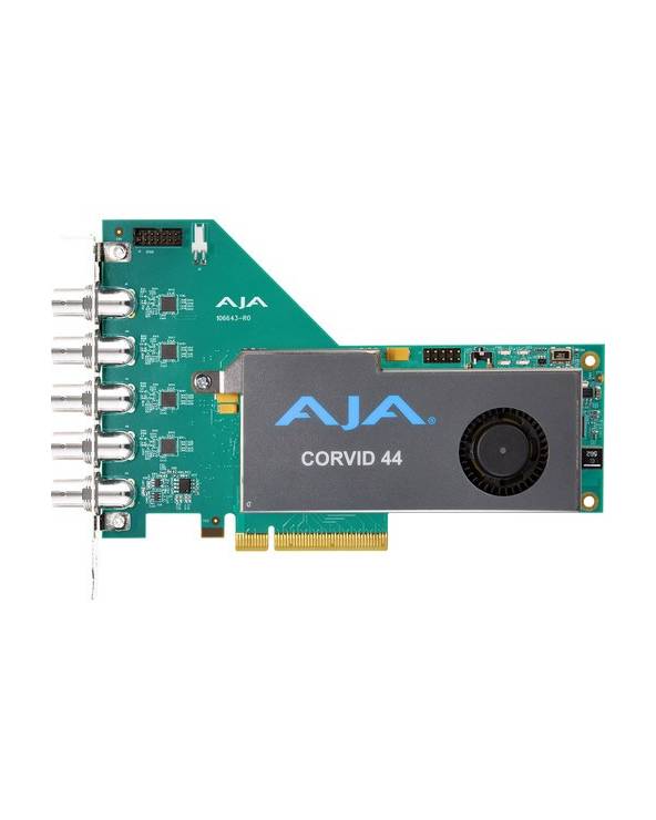AJA Corvid 44 - Connettori BNC di dimensioni standard, solo