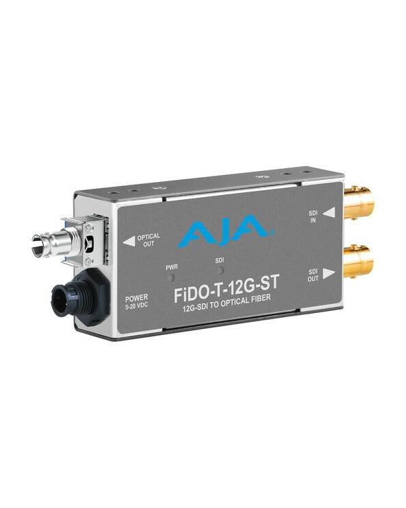 Trasmettitore AJA a fibra ST modalità singola da 1 canale