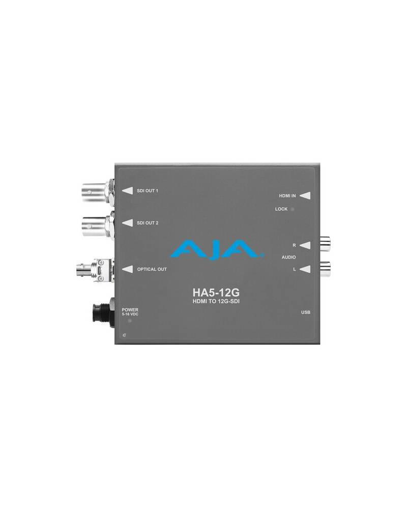 Convertitore AJA HA5 HDMI 2.0 a 12G-SDI con trasmettitore in