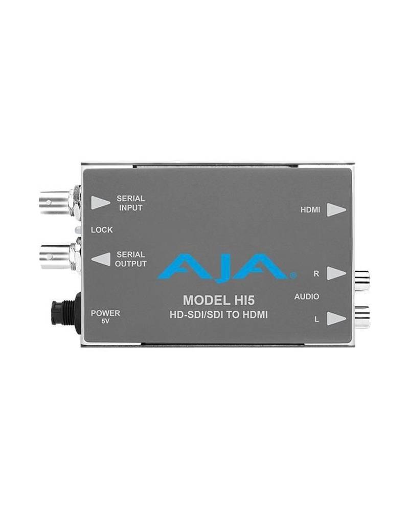AJA HI5 HD/SD SDI a HDMI, include cavo HDMI da 1 metro.