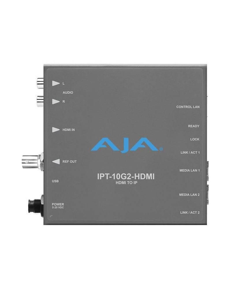 Codificatore AJA HDMI in IP video e audio SMPTE ST 2110 con