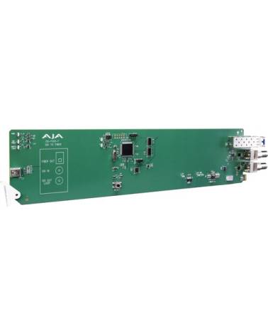 Trasmettitore AJA OpenGear 1-Canale 3G-SDI a Fibra Monomodale