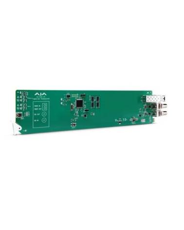 Trasmettitore AJA OpenGear a fibra ottica multi-mode LC a 1