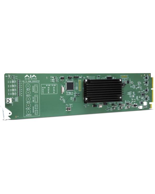 AJA OpenGear 4x 3G-SDI a HDMI 2.0 con fino a UltraHD 60p