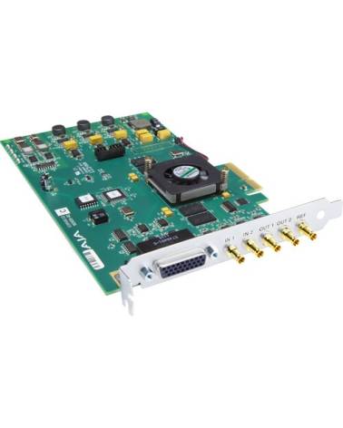 Scheda PCIe AJA a 4 corsie, 2 ingressi/2 uscite HD/SD/3G SDI