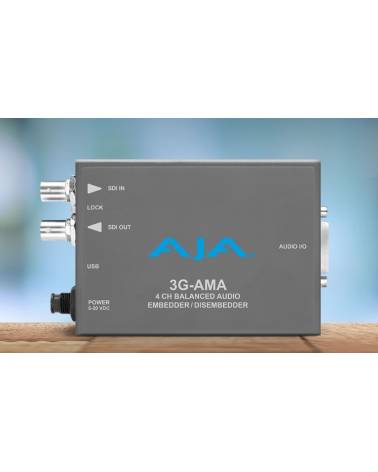 AJA 3G-SDI 4-Canale Analog Audio Embedder/Disembedder