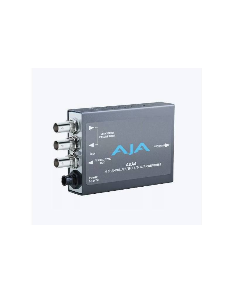 Convertitore A/D e D/A audio AJA, bidirezionale a 4 canali, XLR