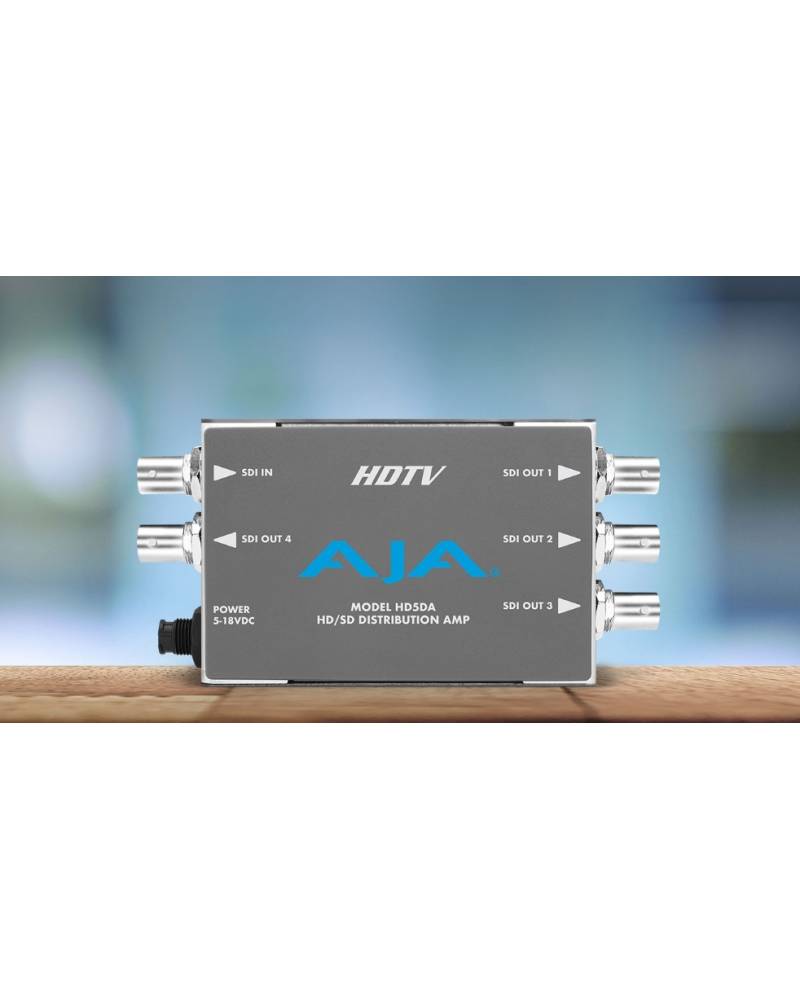 Amplificatore/Ripetitore AJA HD/SD SDI, 1x4, EQ, 143 Mb - 1.5