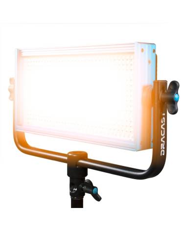 Dracast Pro Series LED500 Tungsten LED Video Light Panel with Gold Mount Battery Plate