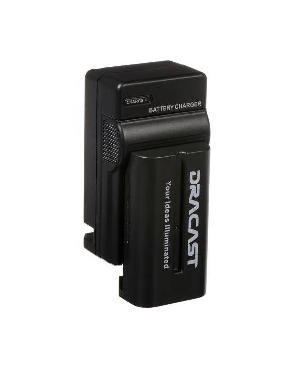 Dracast 2x NP-F 2200mAh Batteries and 2 Charger Kit