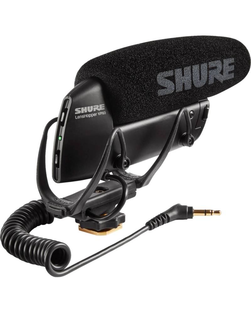 Microfono shotgun montabile su fotocamera Shure VP83 LensHopper