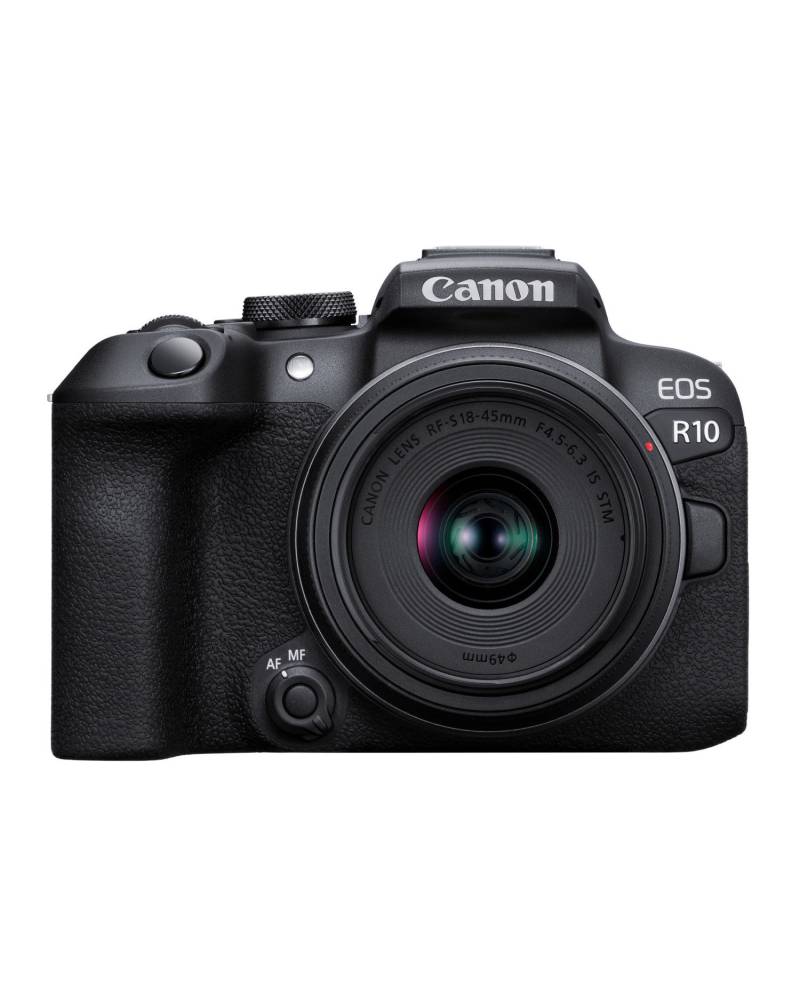 Canon EOS R10 Advanced Mid-Range Camera with RF-S 18-45mm F4.5-6.3 IS STM Lens