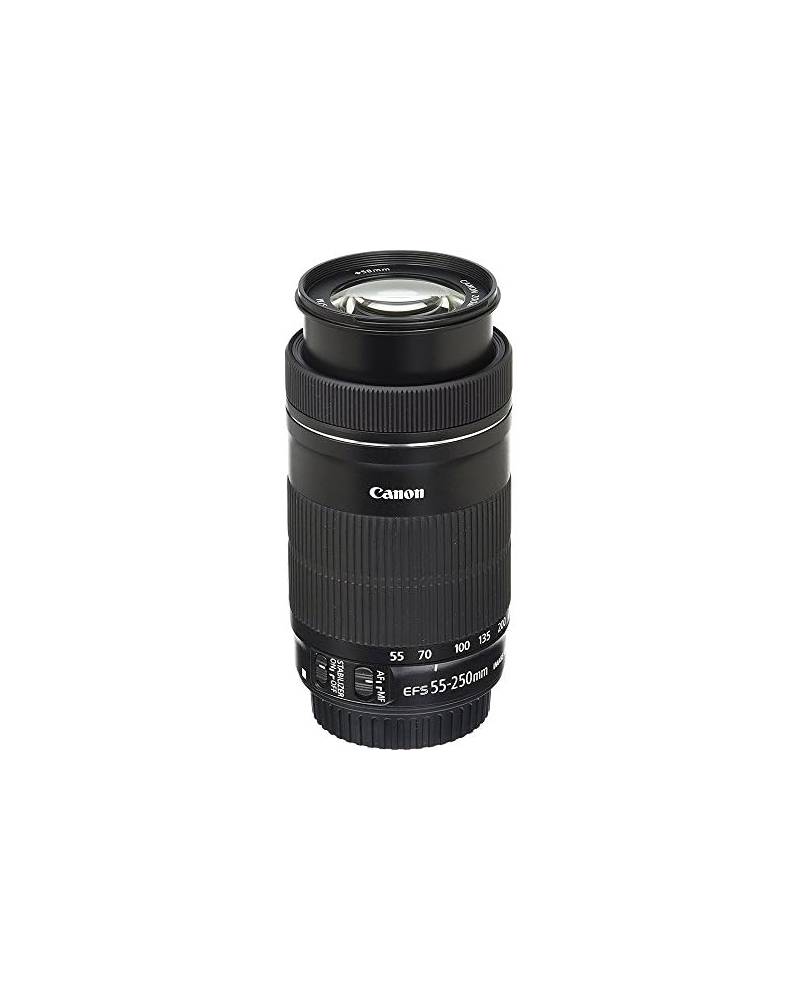 EF-S 55-250mm Tele Zoom Lenti A Lens with f/4.0-5.6 IS STM