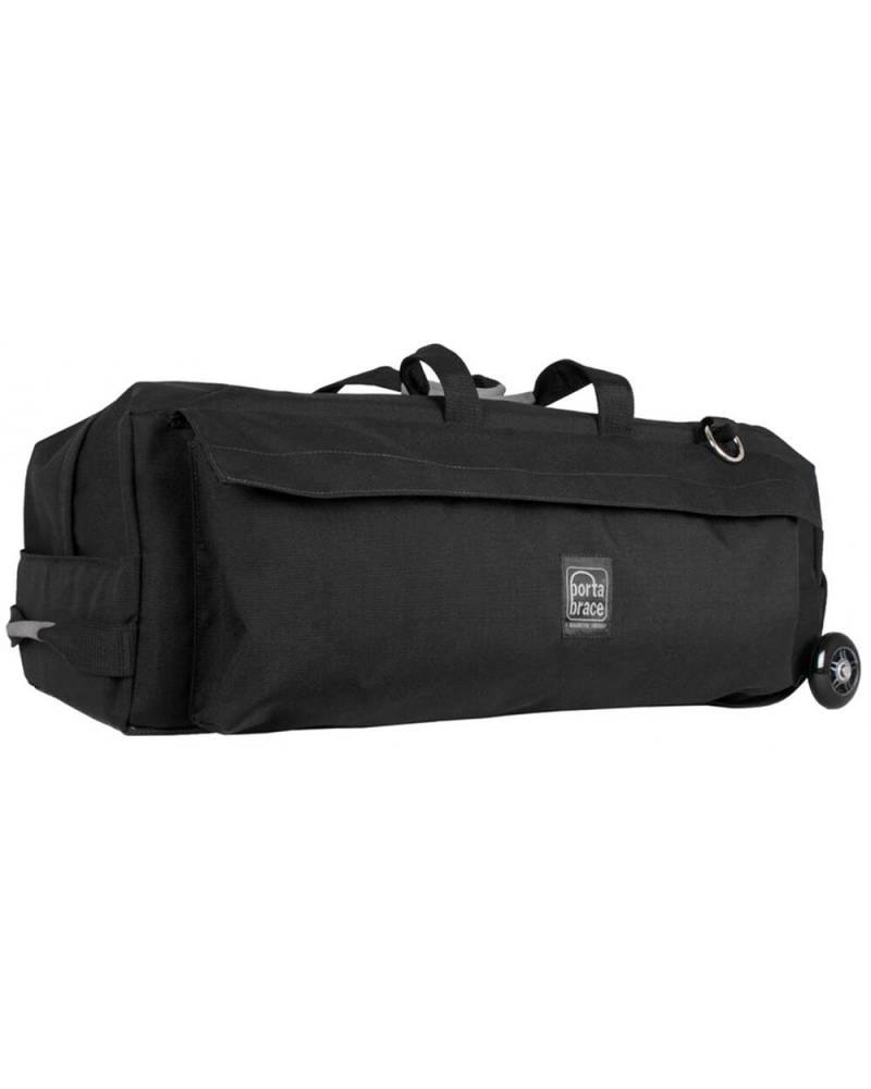 Porta Brace RIG-6SRKOR RIG Carrying Case Kit, Off-Road Wheels, Black, Medium
