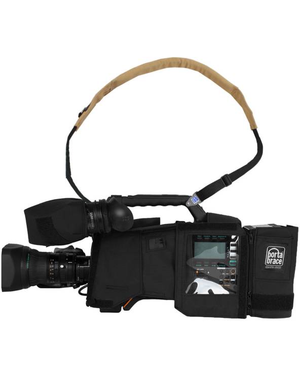 Porta Brace CBA-HPX380B Camera BodyArmor, Panasonic AG-HPX380, Black