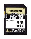 Scheda di memoria Panasonic microP2 UHS-II da 64GB AJ P2M064BG.