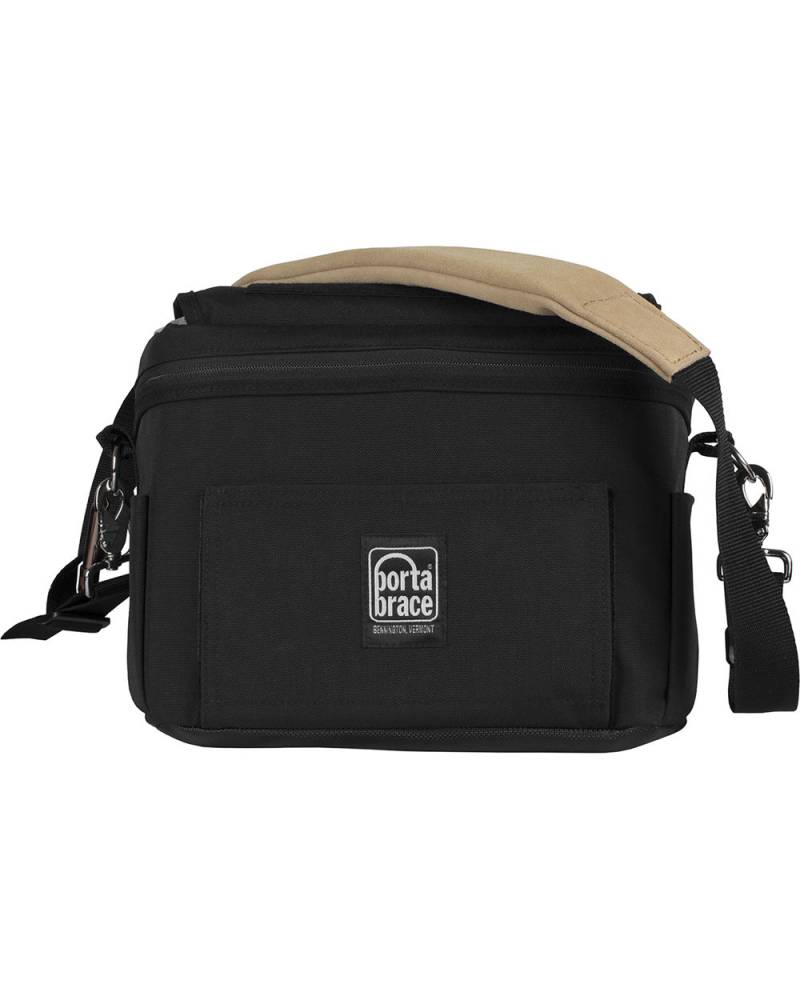 Porta Brace MS-5DMKIV Messenger Style Camera Bag, Large, Black