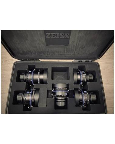 Used ZEISS CP3 PRIME Cine Lenses Set