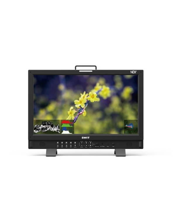 Professional monitor NDI da 21,5 inch with 3GSDI port with double loop and HDMI2.0