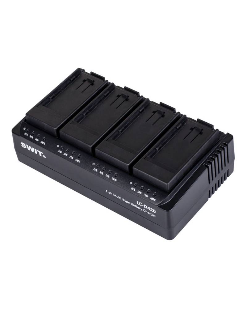 Swit Modular 4-position Battery Charger, fast and simultaneous charging - Body