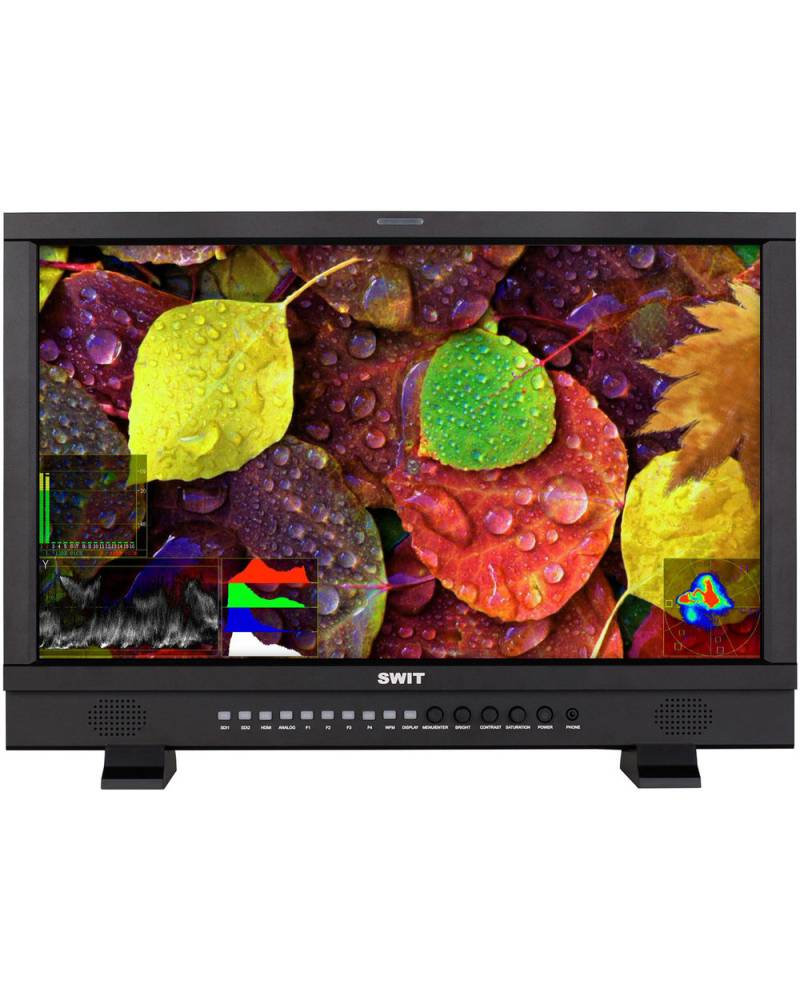 Waveform Studio LCD Monitor (23.8, V-Mount) 2 x 2K/3G/HD/SD-SDI, HDMI