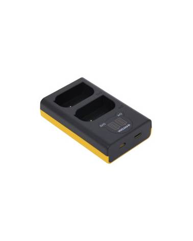 PATONA DUAL LCD USB CHARGER FOR PANASONIC DMW-BLK22 DC-S5 G9 GH5 GH5S