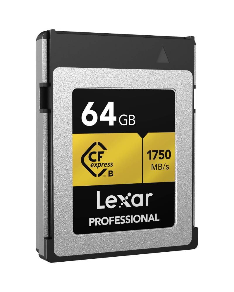 LEXAR CFEXPRESS type-B 64 GBGOLD LCFX10-64GCRB