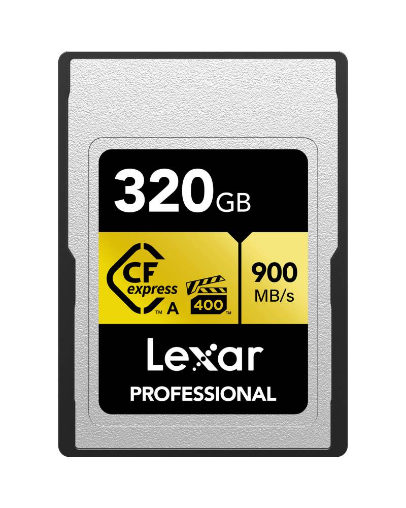 LEXAR CFEXPRESS type-A 320GB GOLD LCAGOLD320G-RNENG