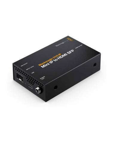 Blackmagic 2110 IP Mini HDMI SFP Converter