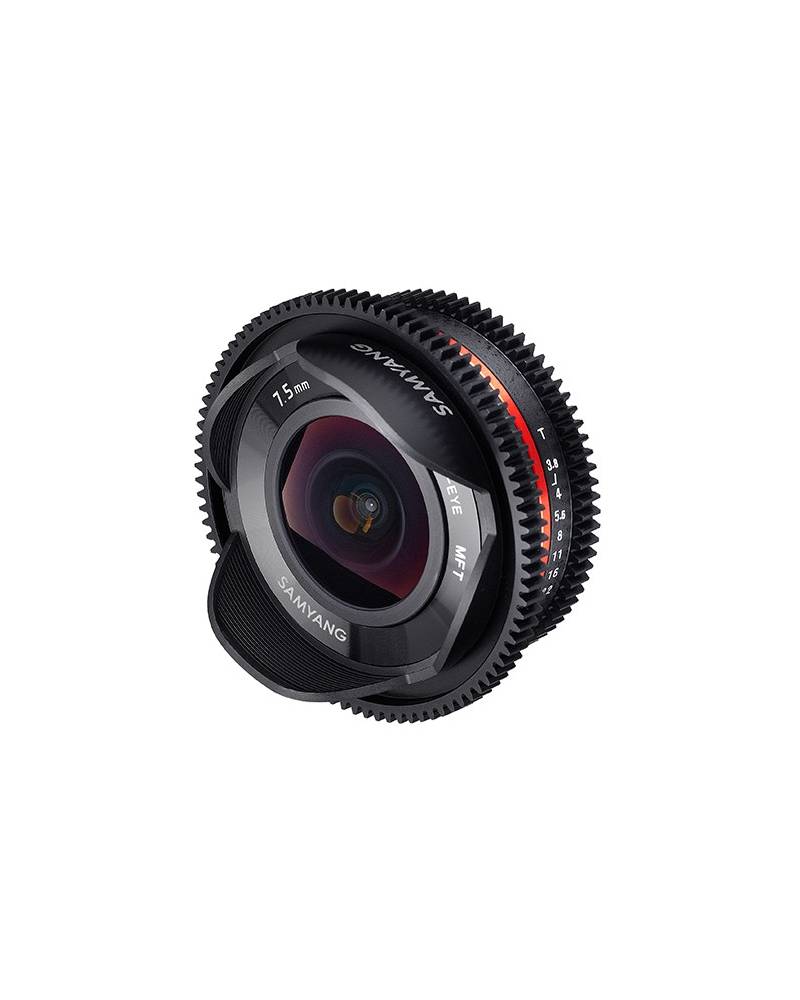 Samyang 7.5mm T3.8 VDSLR UMC Fish-Eye MFT – MFT (Video) Lens
