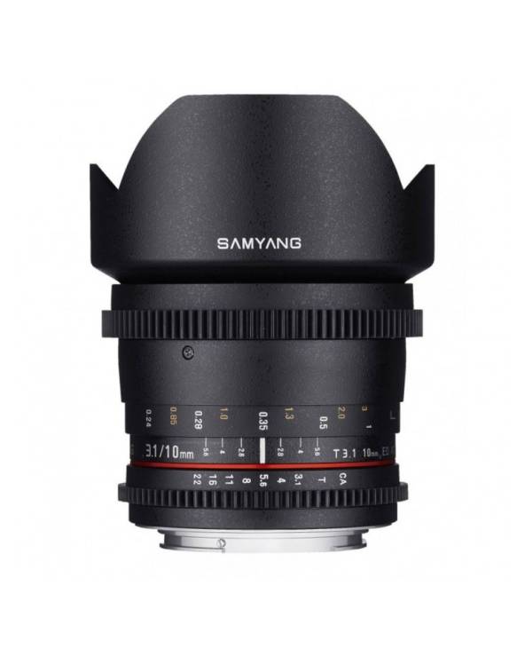 Samyang 10mm T3.1 VDSLR II Canon APS-C (Video) Lens