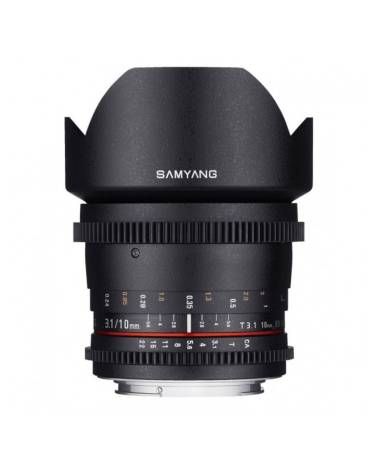 Samyang 10mm T3.1 VDSLR II Olympus4/3 APS-C (Video) Lens