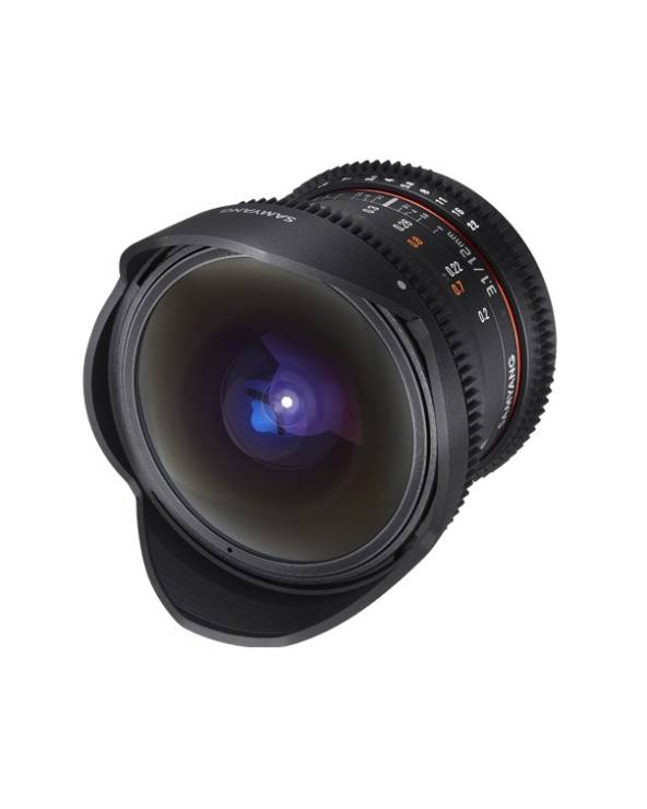 Samyang 12mm T3.1 VDSLR Fish-Eye Fuji X Full Frame (Video) Lens