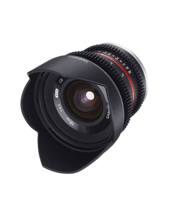 Samyang 12mm T2.2 VDSLR Canon M APS-C (Video) Lens