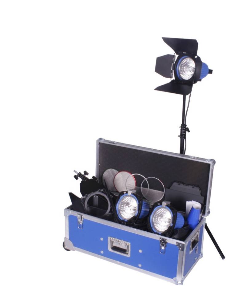 Arri - L0.36700.B - ARRILITE 750 PLUS- 3 TUNGSTEN LIGHTING KIT - WITH WHEELS from ARRI with reference L0.36700.B at the low pric