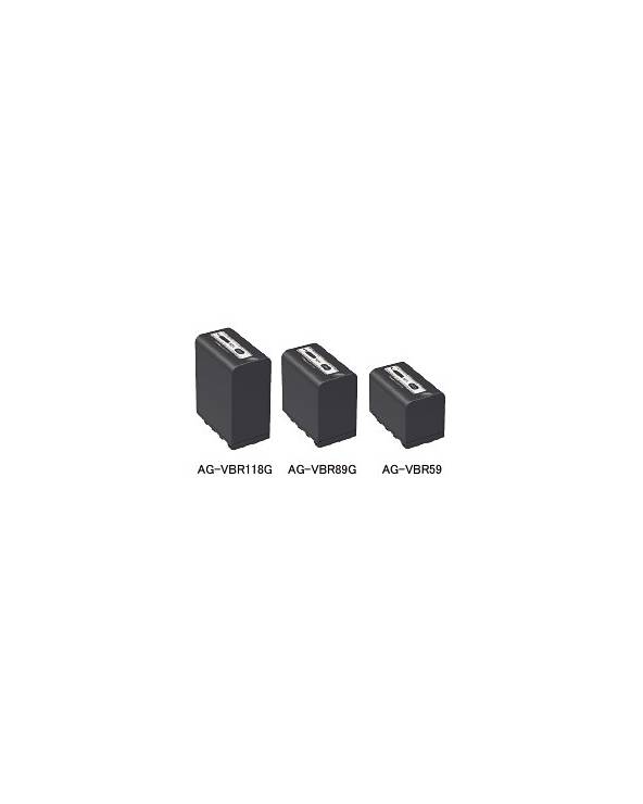PANASONIC - AG-VBR59E - BATTERY PACK 5900MAH (43WH) from PANASONIC with reference AG-VBR59E at the low price of 152. Product fea