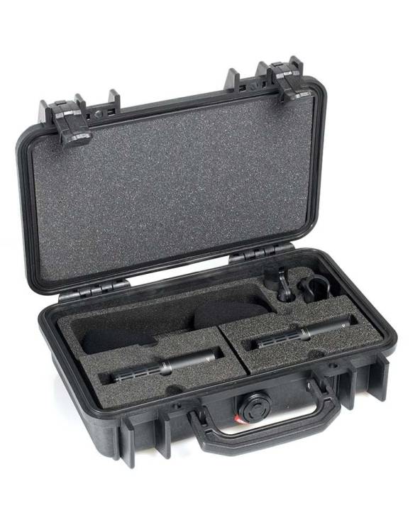 ST2011C - STEREO PAIR W. 2 X 2011C, CLIPS, WINDSCREENS IN PELI CASE from DPA MICROPHONES with reference ST2011C at the low price