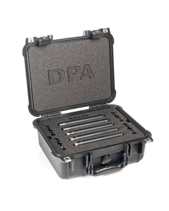 DPA Microphones Surround Kit with 3 X 4006a, 2 X 4011a, Clips